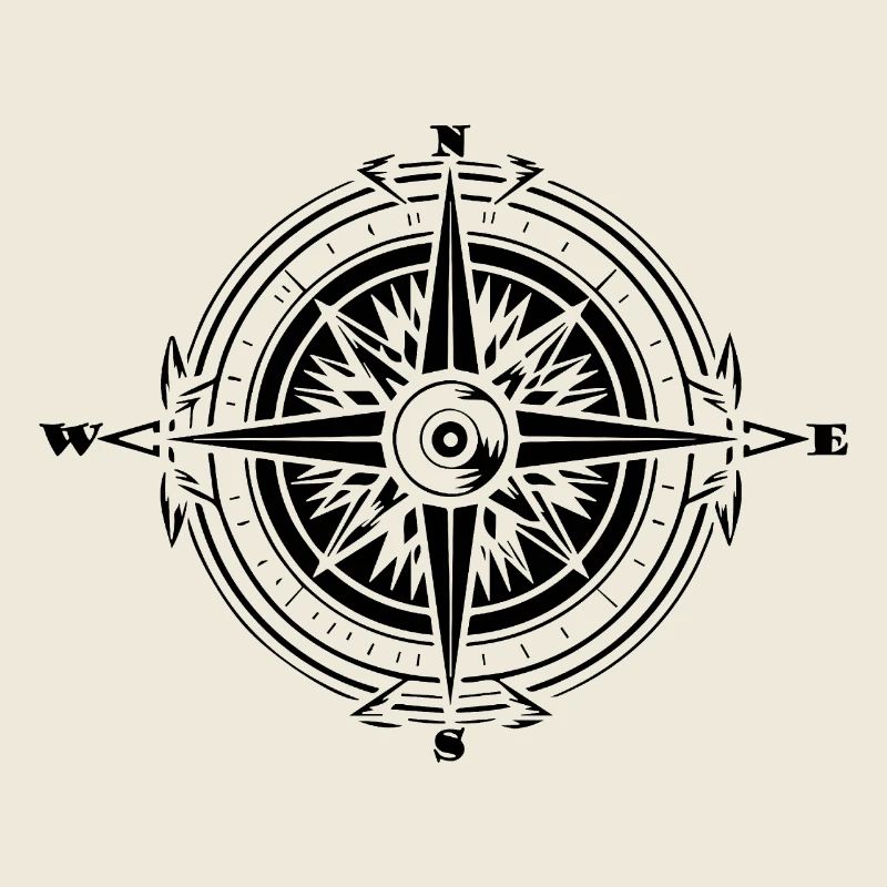 Compass Nautical Sailboat Seafarer