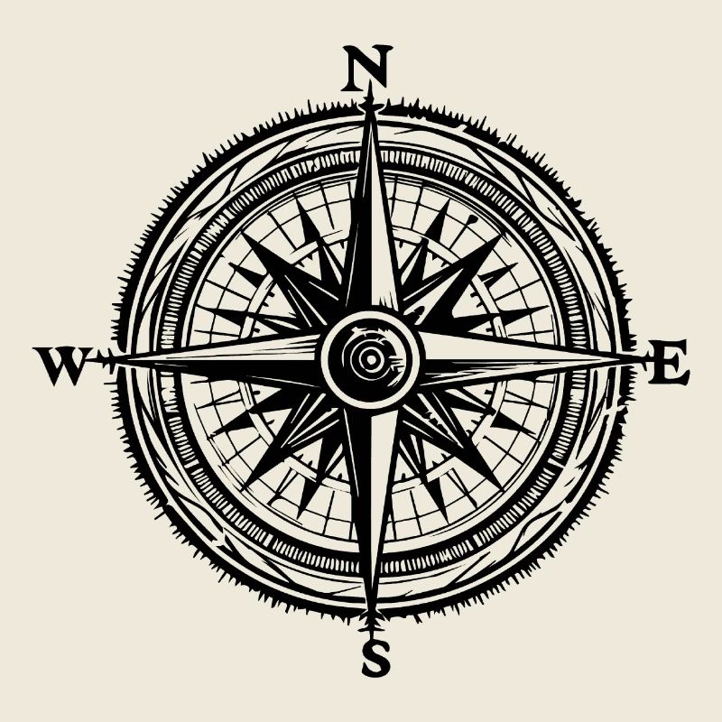 Kompass Nautik Segelboot Seefahrer