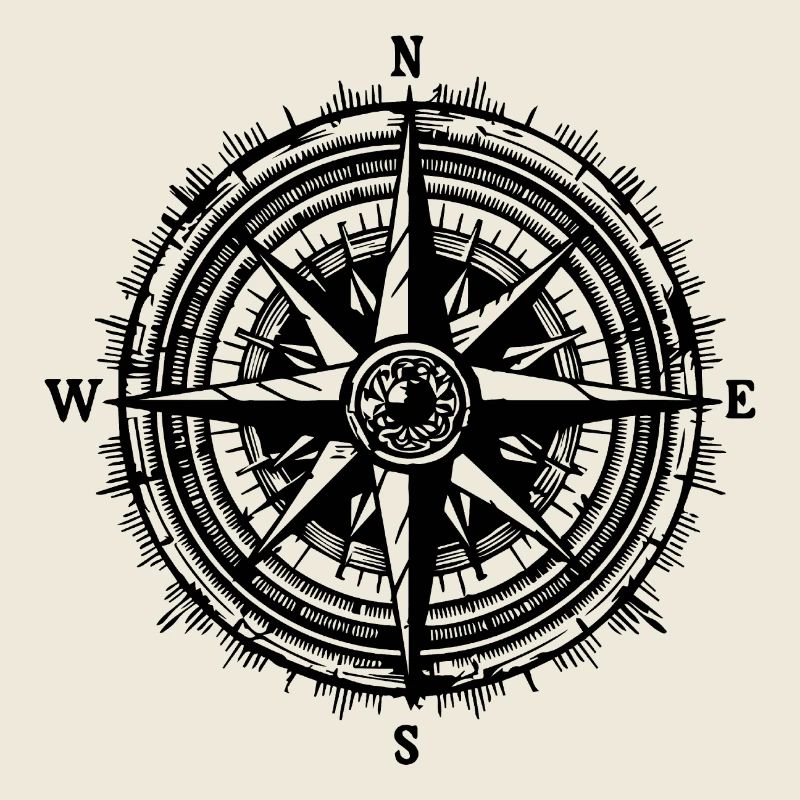 Kompass Nautik Segelboot Seefahrer