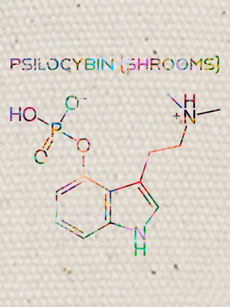 Psilocybin molecule