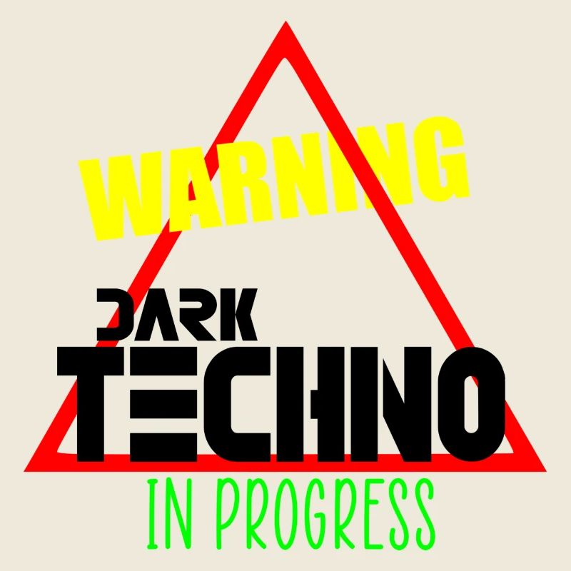 Düsterer Techno in Arbeit