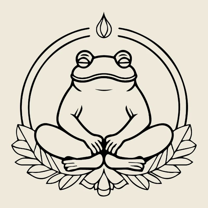 Crapaud amphibien grenouille