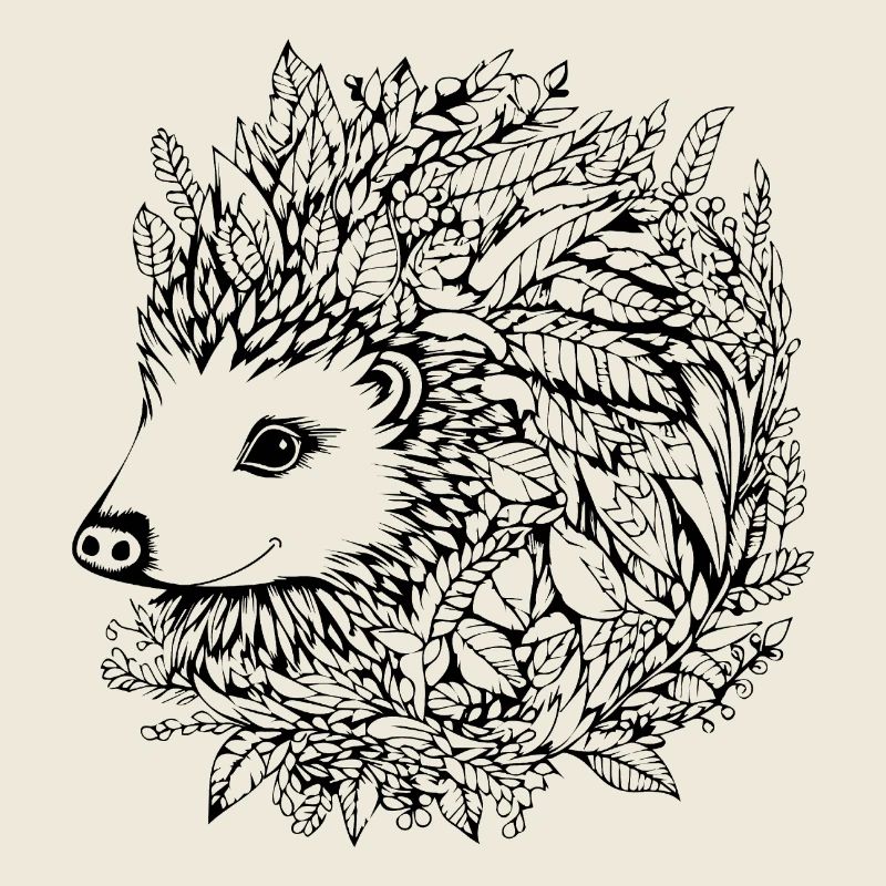 Igel Wald Stachelig Tier