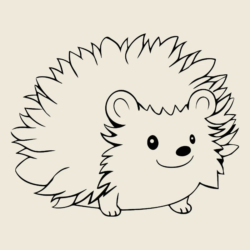 Igel Wald Stachelig Tier