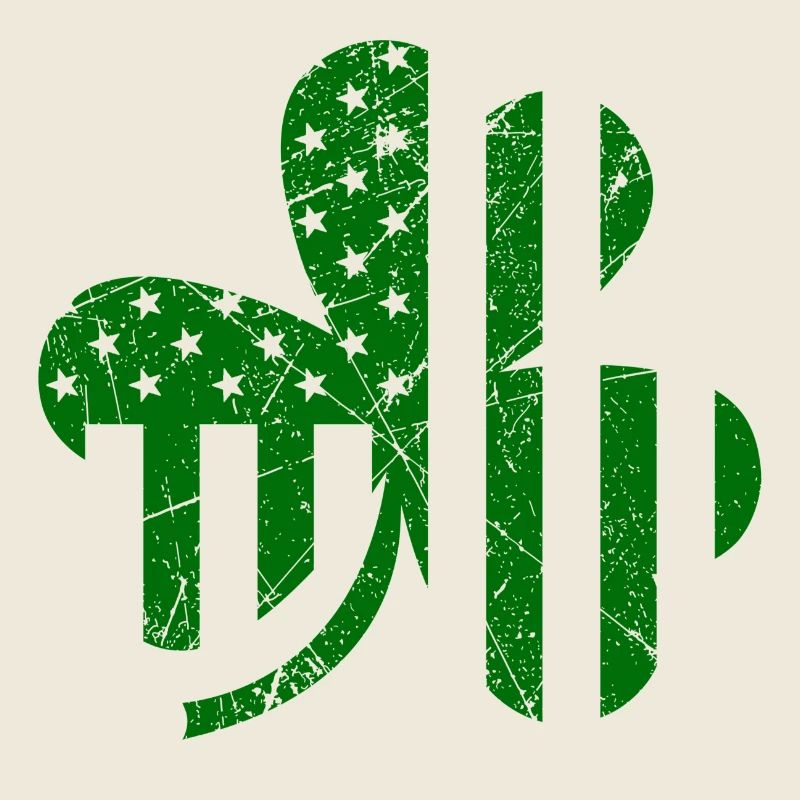 Trèfle drapeau américain