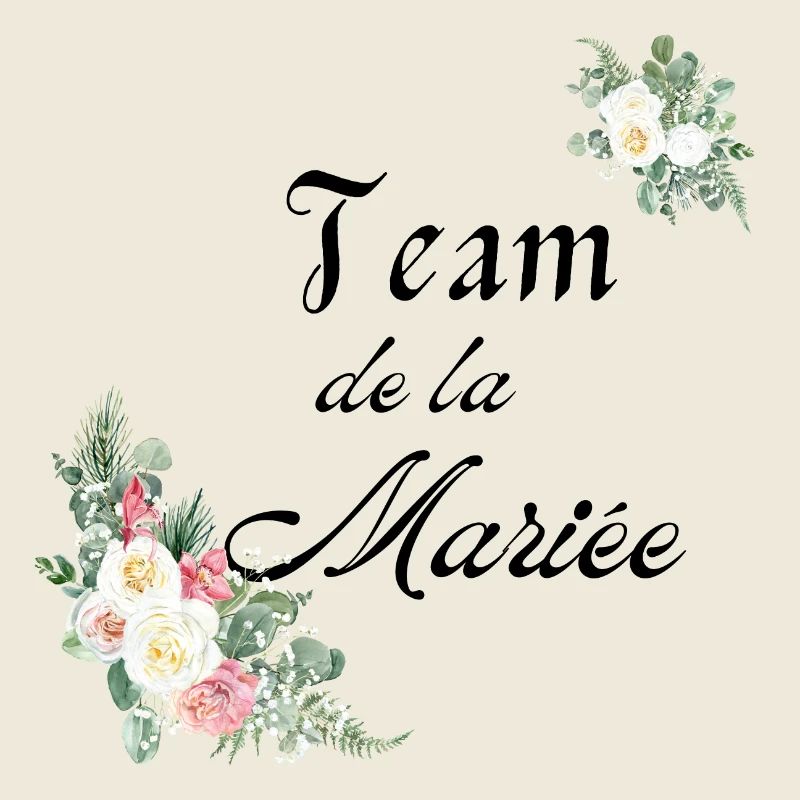 team de la Mariée