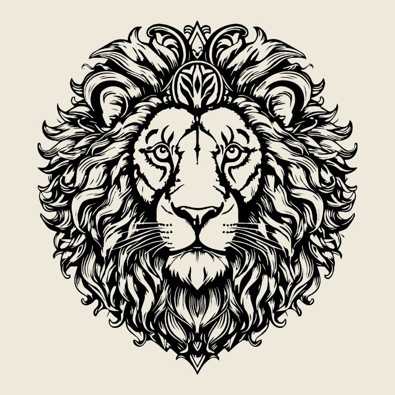 Lion Lion Head Predator