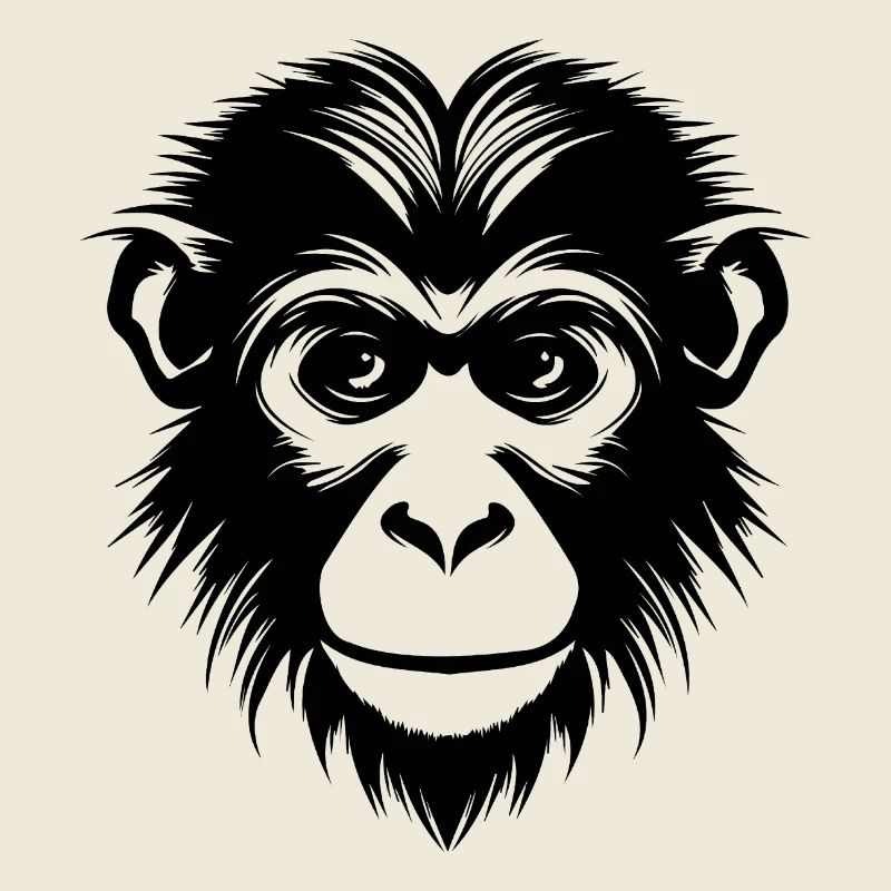 Affe Affen Affengesicht Dschungel