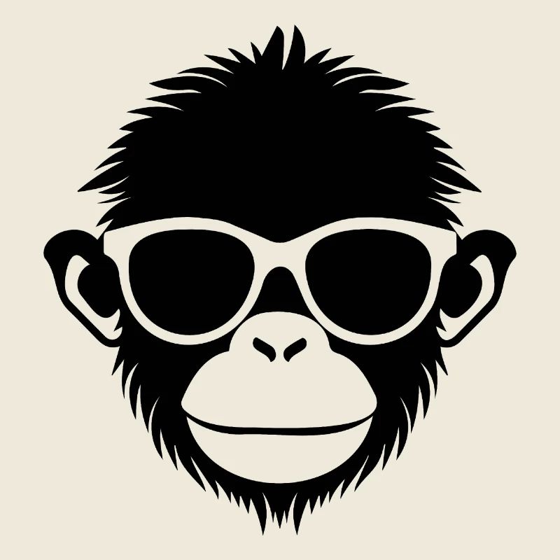 Singe Singe Visage de Singe Jungle