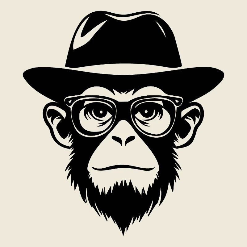 Singe Singe Visage de Singe Jungle