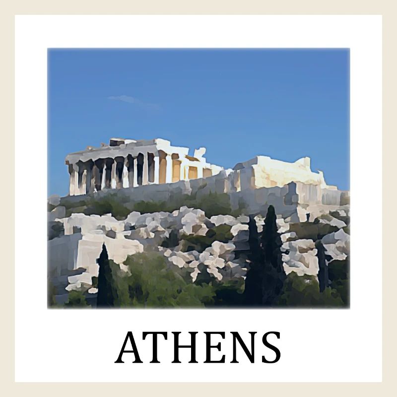 Acropole d’Athènes Grèce