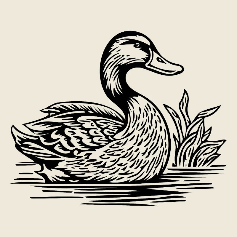 Canard Oiseaux Canards