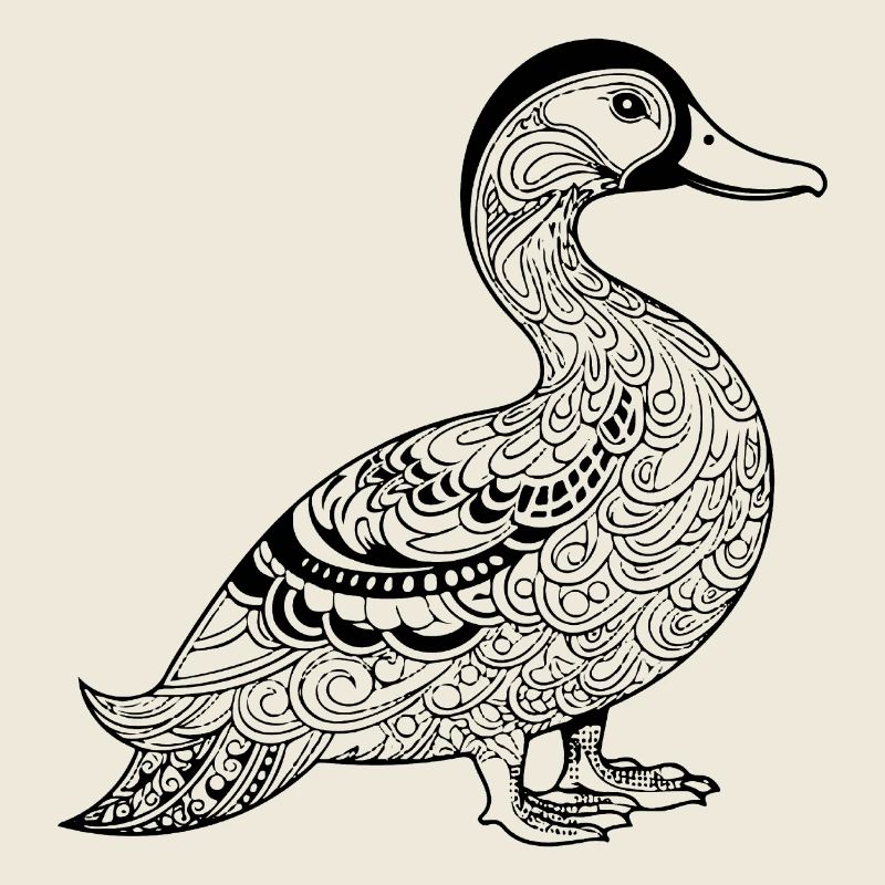Canard Oiseaux Canards