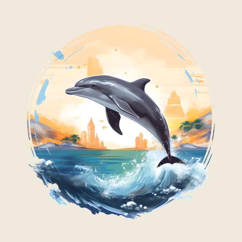 Delphin-Sprung