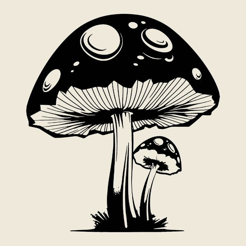 Champignon Cueilleur de champignons Champignons Champignons