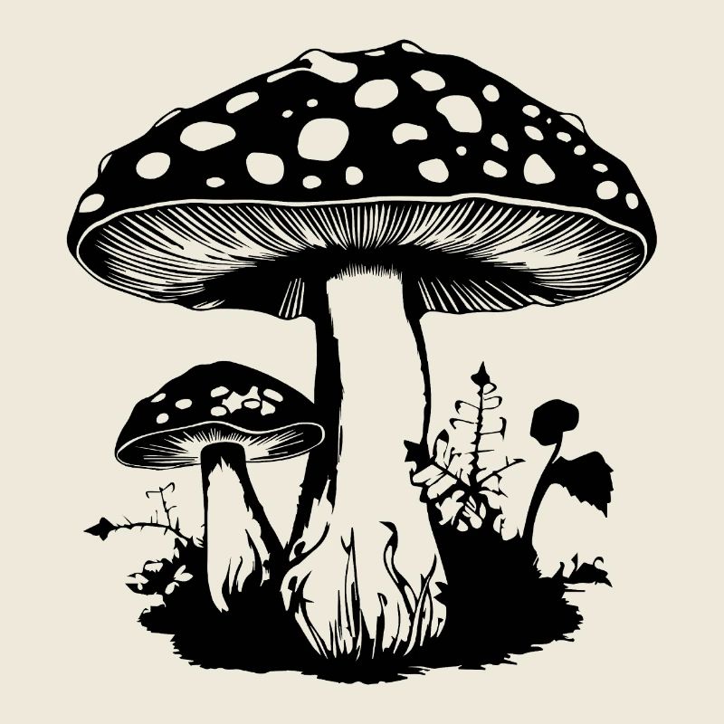 Champignon Cueilleur de champignons Champignons Champignons