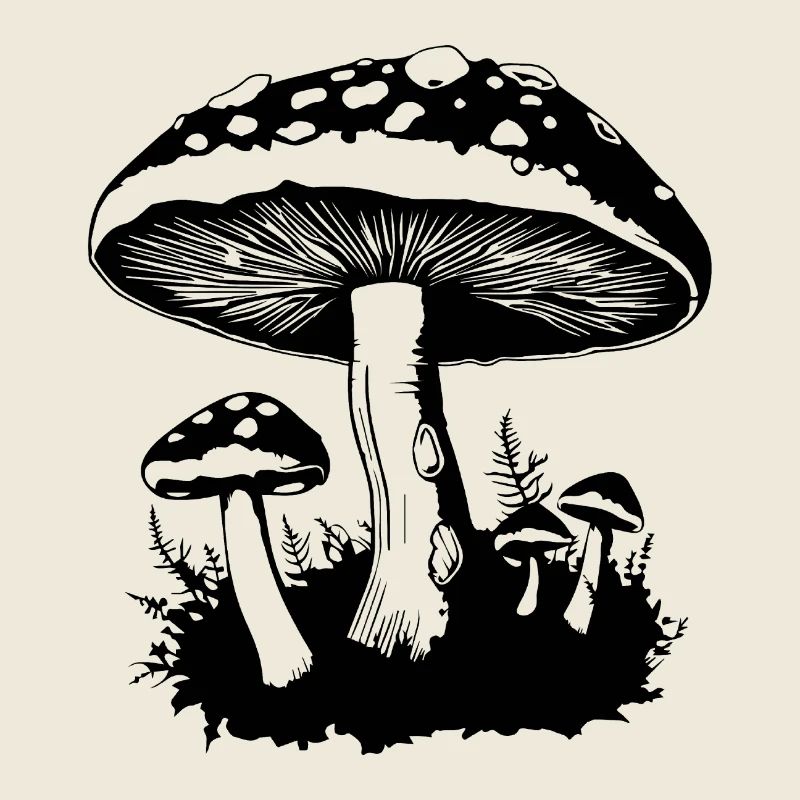 Champignon Cueilleur de champignons Champignons Champignons