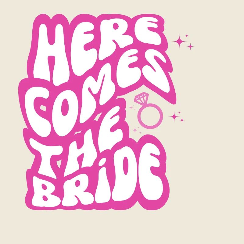 Hier kommt die Braut-la mariée