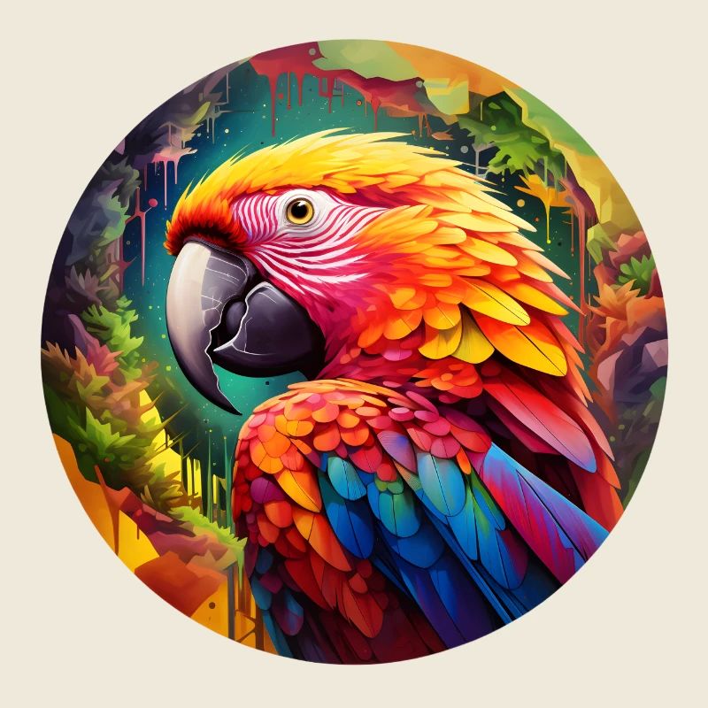 Rainbow Parrot