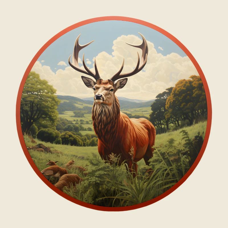 Cerf élaphe