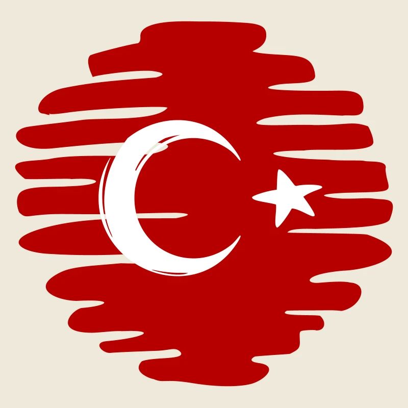 Turkey Turkish Button Point painted dot