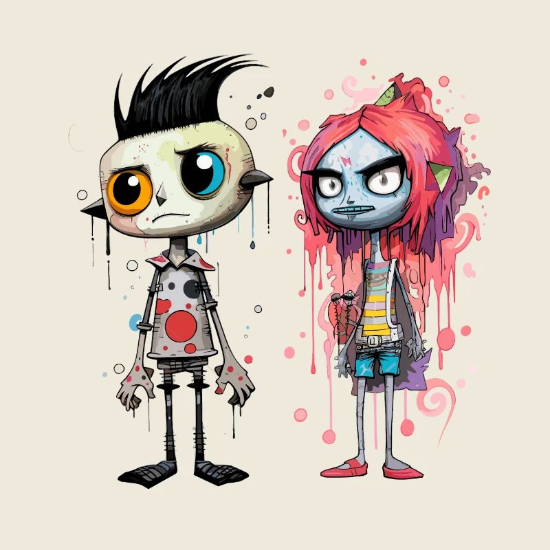 das schräge Pärchen