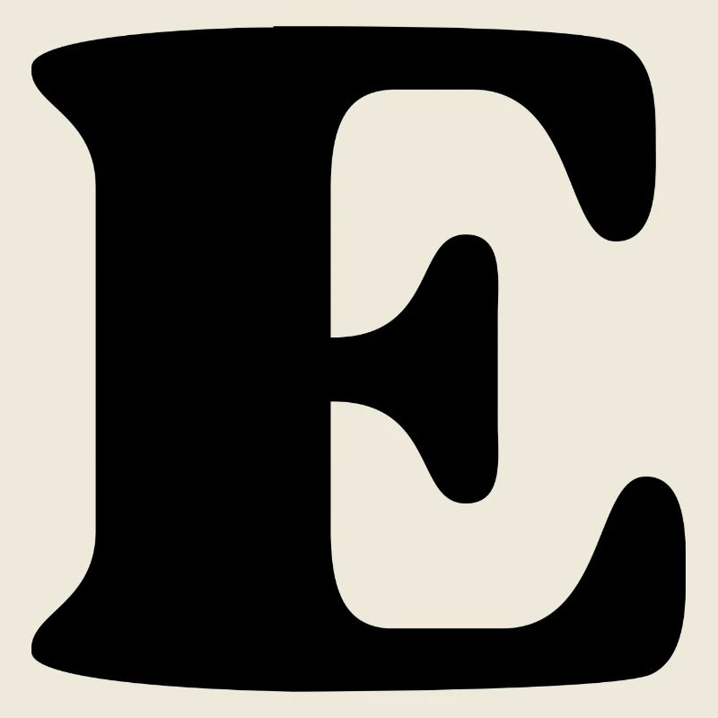 Letter e