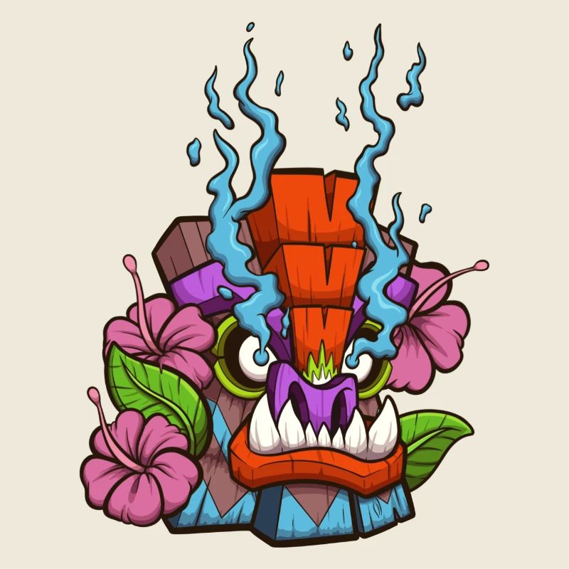 Masque Tiki