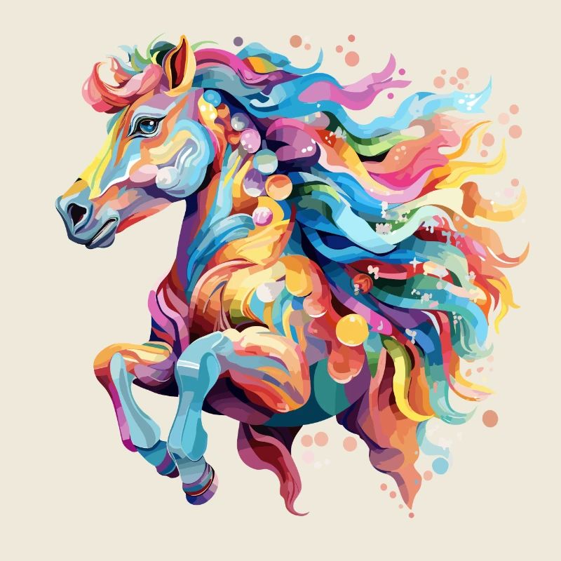 Cheval cabré