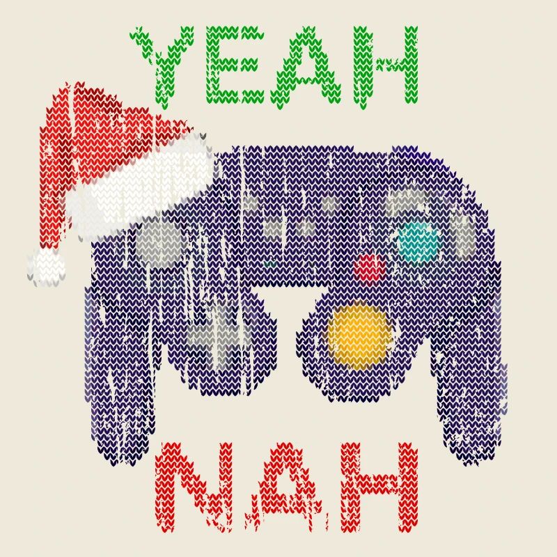 Ja nein Ugly Christmas Gaming