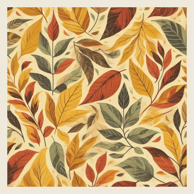 Feuillage d’automne coloré