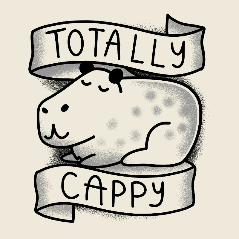 Totally Cappy Niedliches CAPYBARA