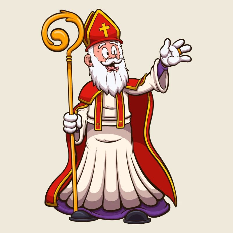Saint Nicholas Waving