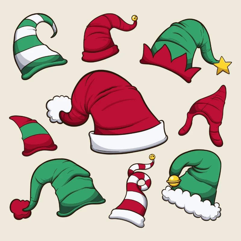 Weihnachtsmützen