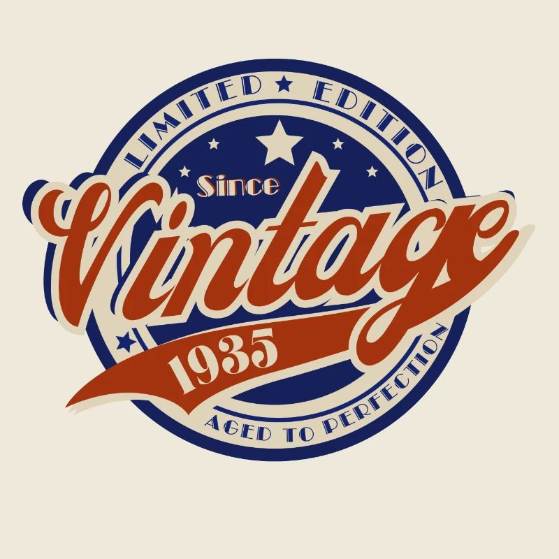 Vintage 1935—Year 1935 Birthday Gift