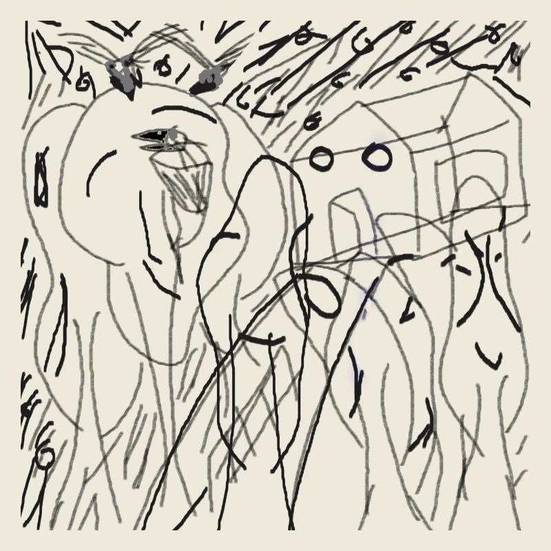 Forêt animée transparente