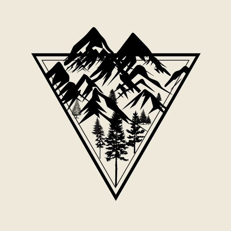 triangle montagne