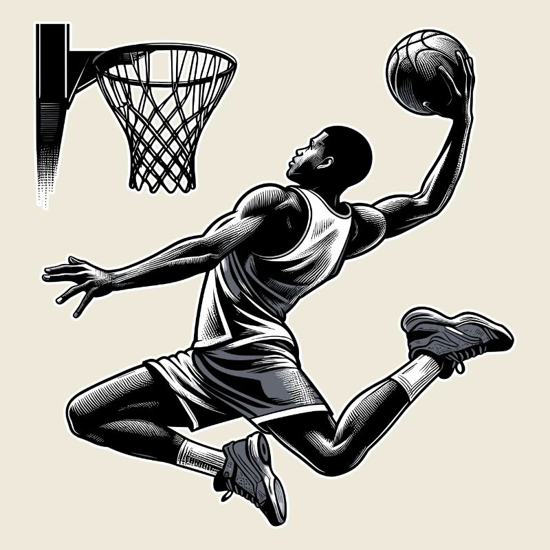 Basketball Dunking Geschenk