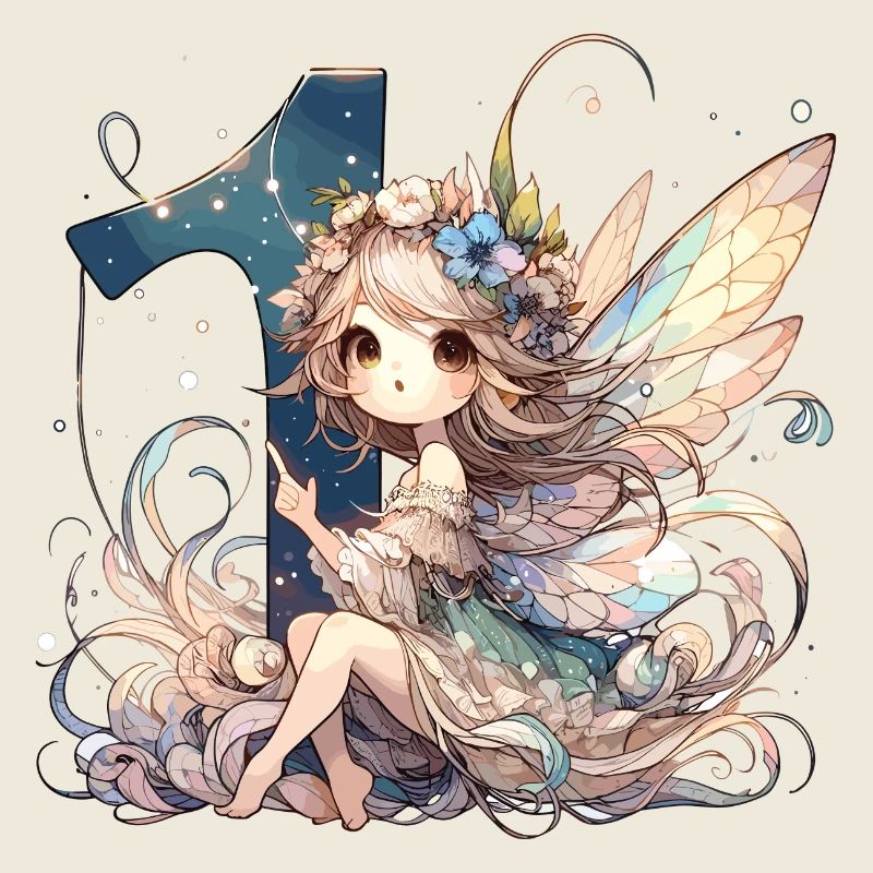 1 Jahr Fee Elfe Geburtstag Geschenk