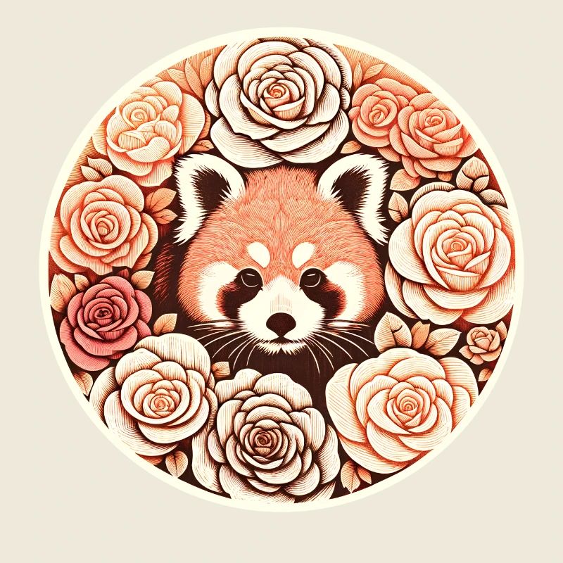 Roter Pandabär