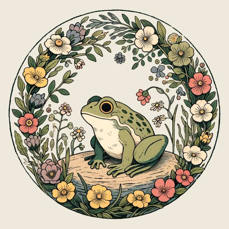 Grenouille mignonne