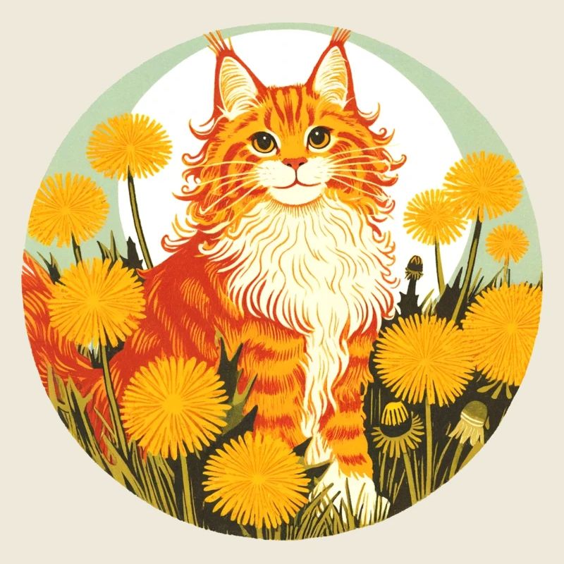 Chat tigré tigré roux orange