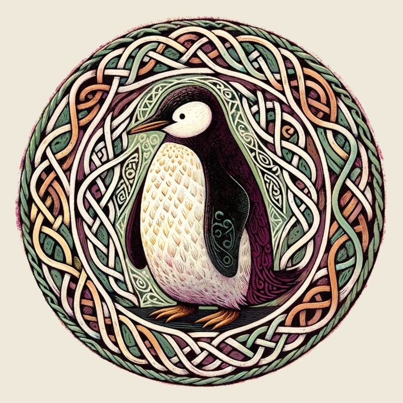 Keltischer Pinguin