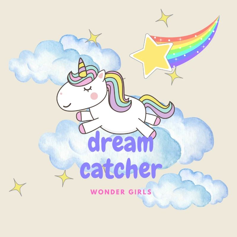 Dream Catcher Einhorn Design