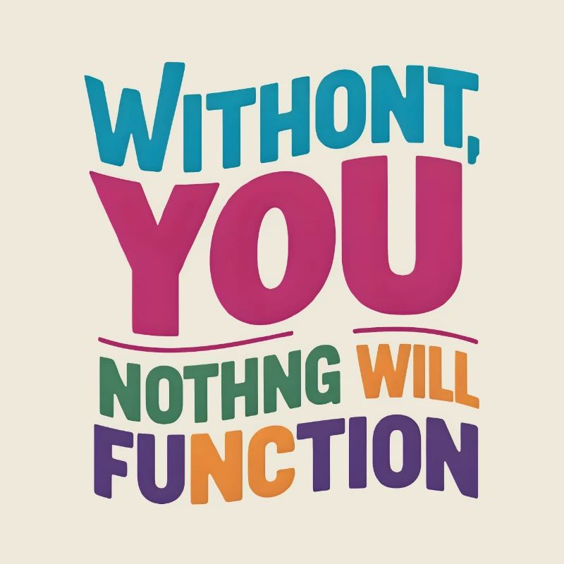 without you nothing will function