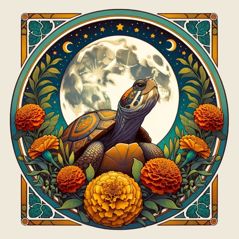Tortue-boîte