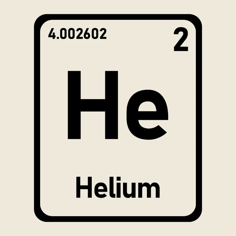 Periodisches Element Helium
