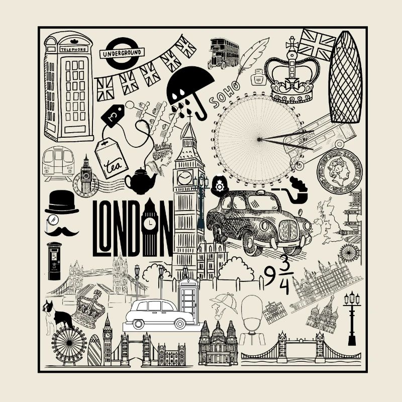 Iconic London Sketch Design