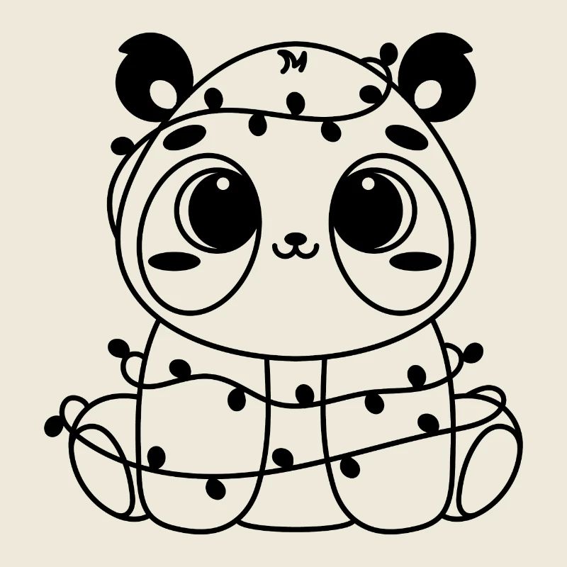 panda kawaii