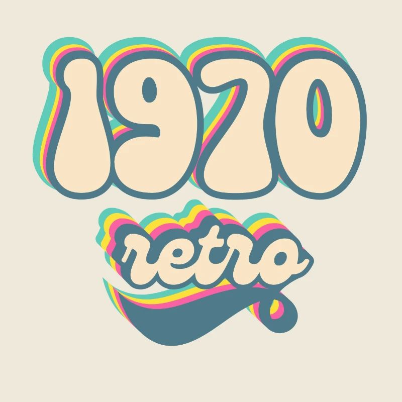 1970 retro idée cadeau